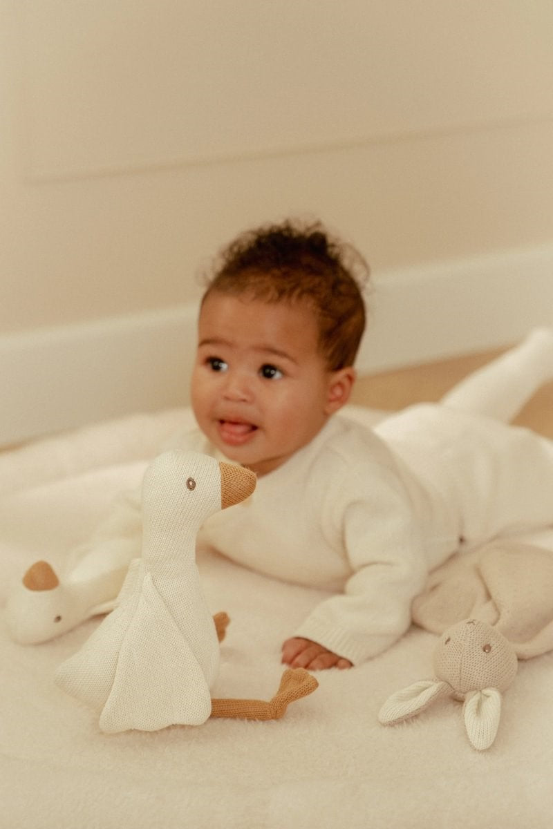 Caja Regalo de Punto Newborn Natural