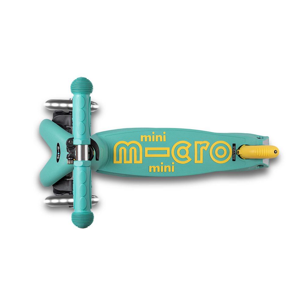 Patinete Mini Micro Deluxe Eco Led Menta