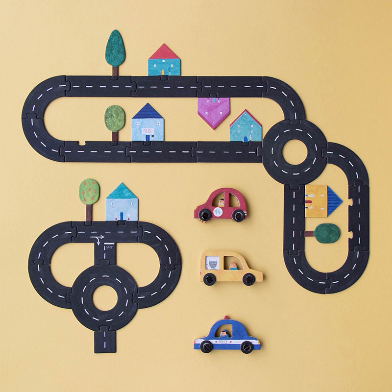 Juego de Circuitos Puzzle: Roads