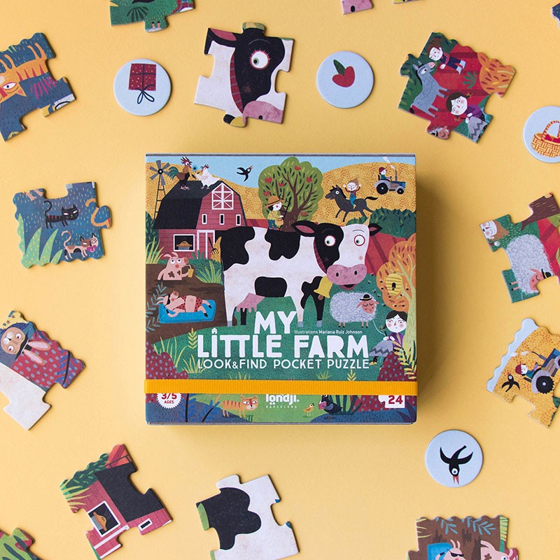 My Little Farm Look And Find Pocket Puzzle
