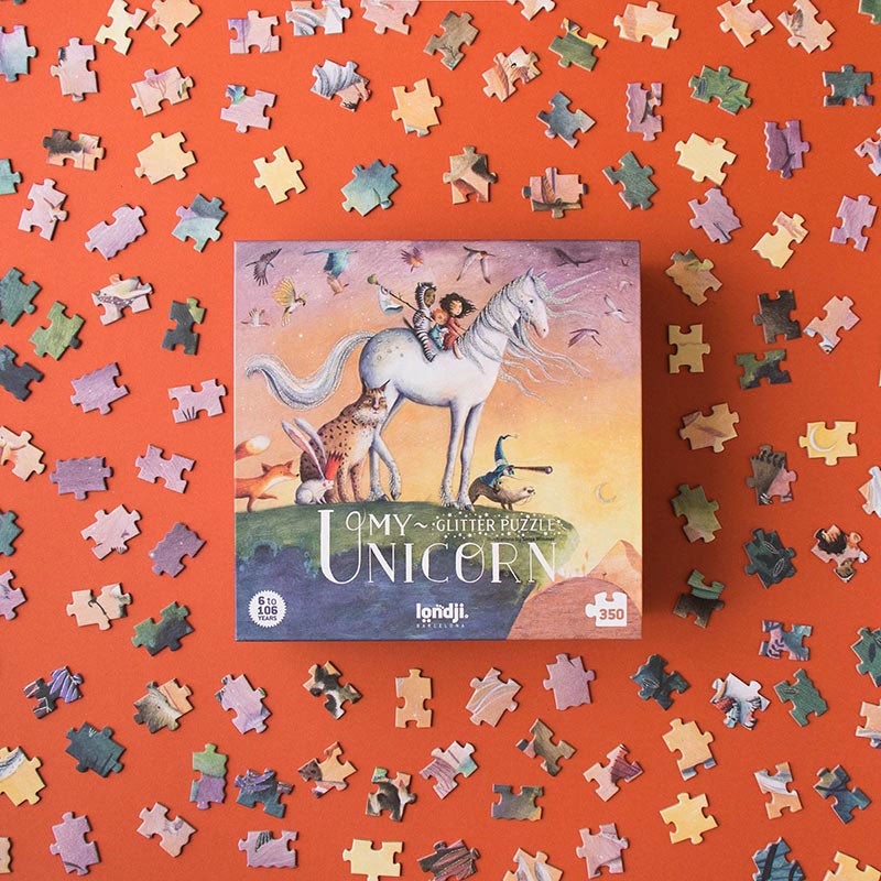 My Unicorn Glitter Puzzle. (Brillante)