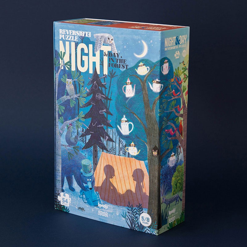 Night and Day in the Forest Puzzle