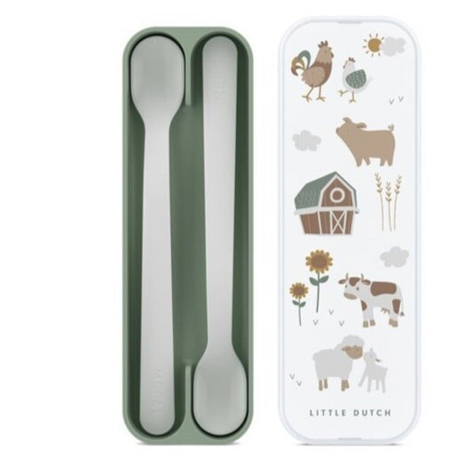 Set Cuchara Para Papilla Mio Pequeña Granja