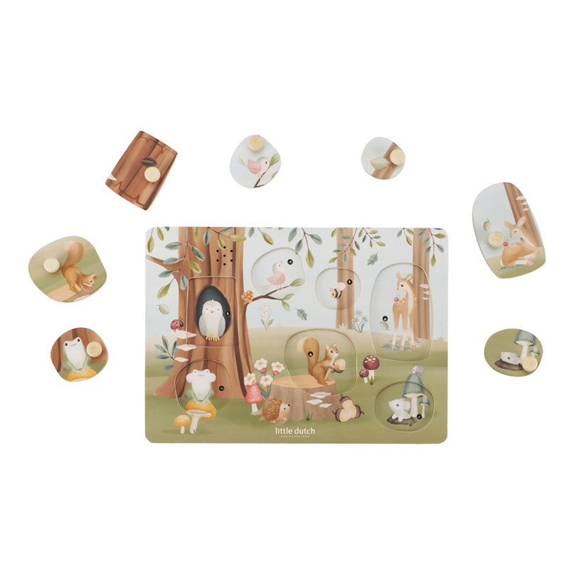 Puzzle con Sonido Forest Friends