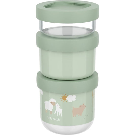 Caja Snack Apilable Mio 3 Pequeña Granja