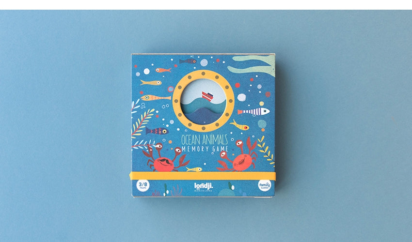 Ocean Animals Memory Game